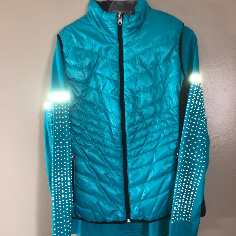 Light Blue Vest w/ Matching Long Sleeve